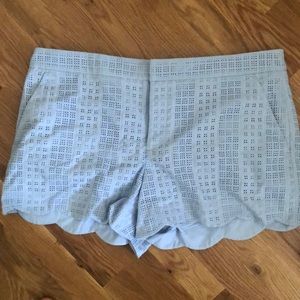 Club Monaco light blue shorts